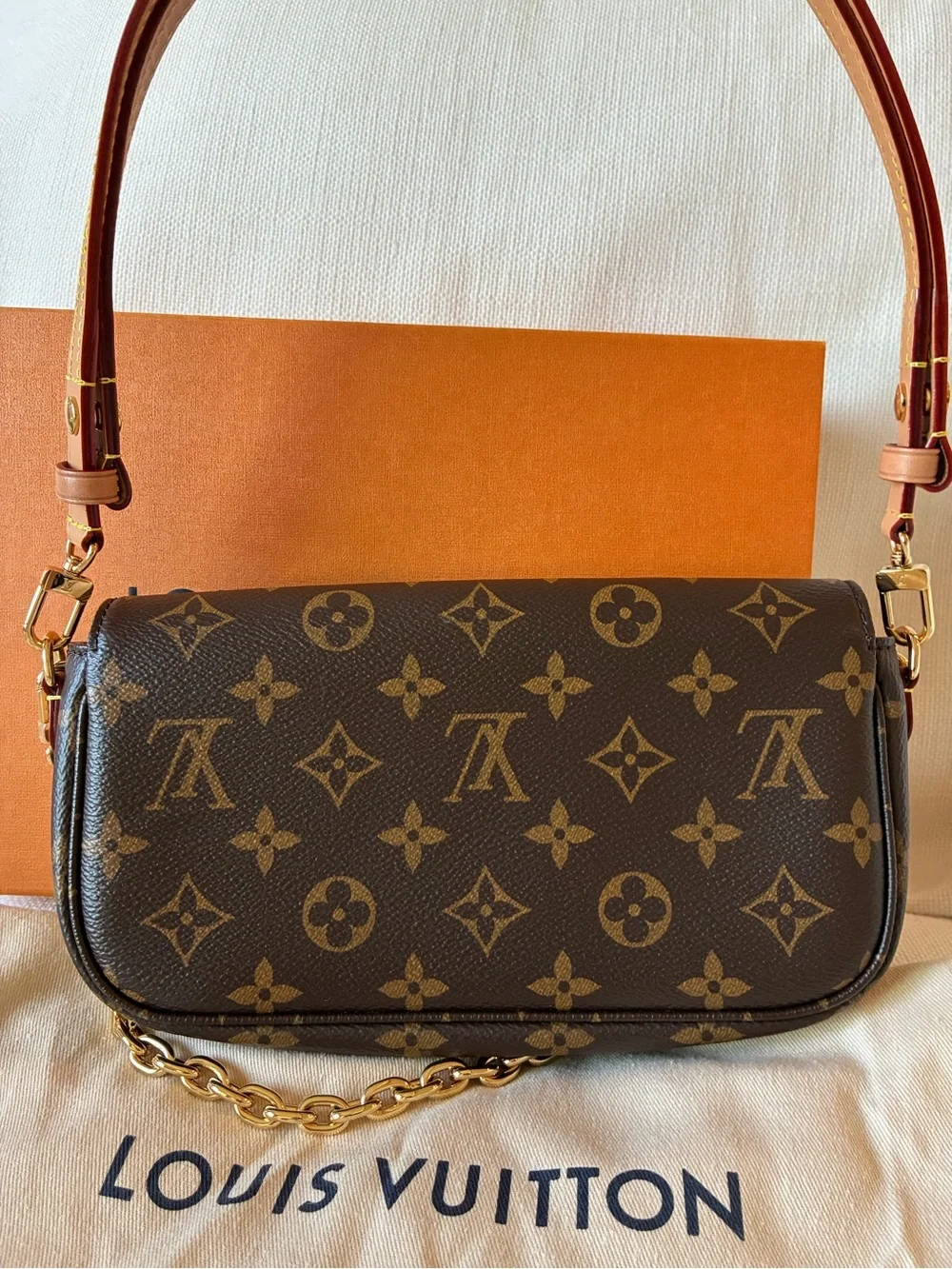 Louis Vuitton Ivy Wallet on Chain Monogram M81911